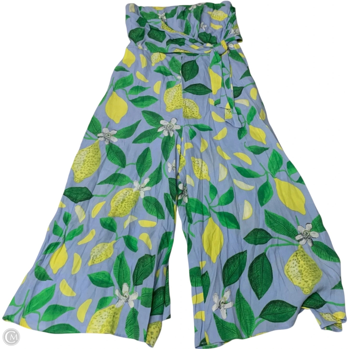 Jumpsuit By Maeve In Blue & Yellow, Size: S