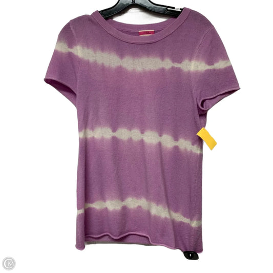 Top Short Sleeve By J. Crew In Purple, Size: M