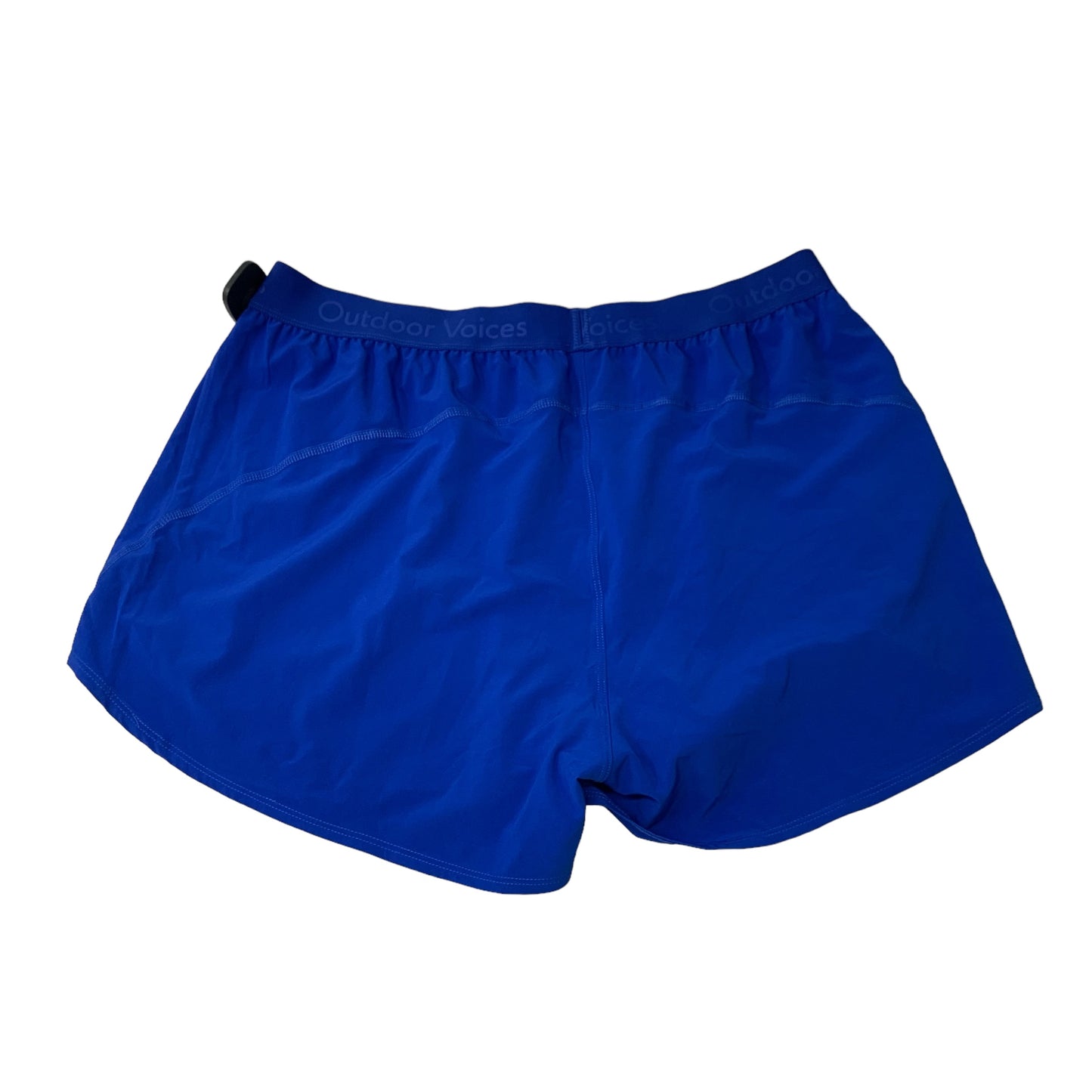 Athletic Shorts By Outdoor Voices In Blue, Size: Xxl