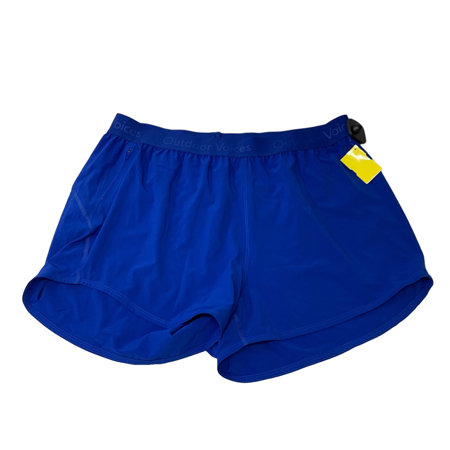 Athletic Shorts By Outdoor Voices In Blue, Size: Xxl