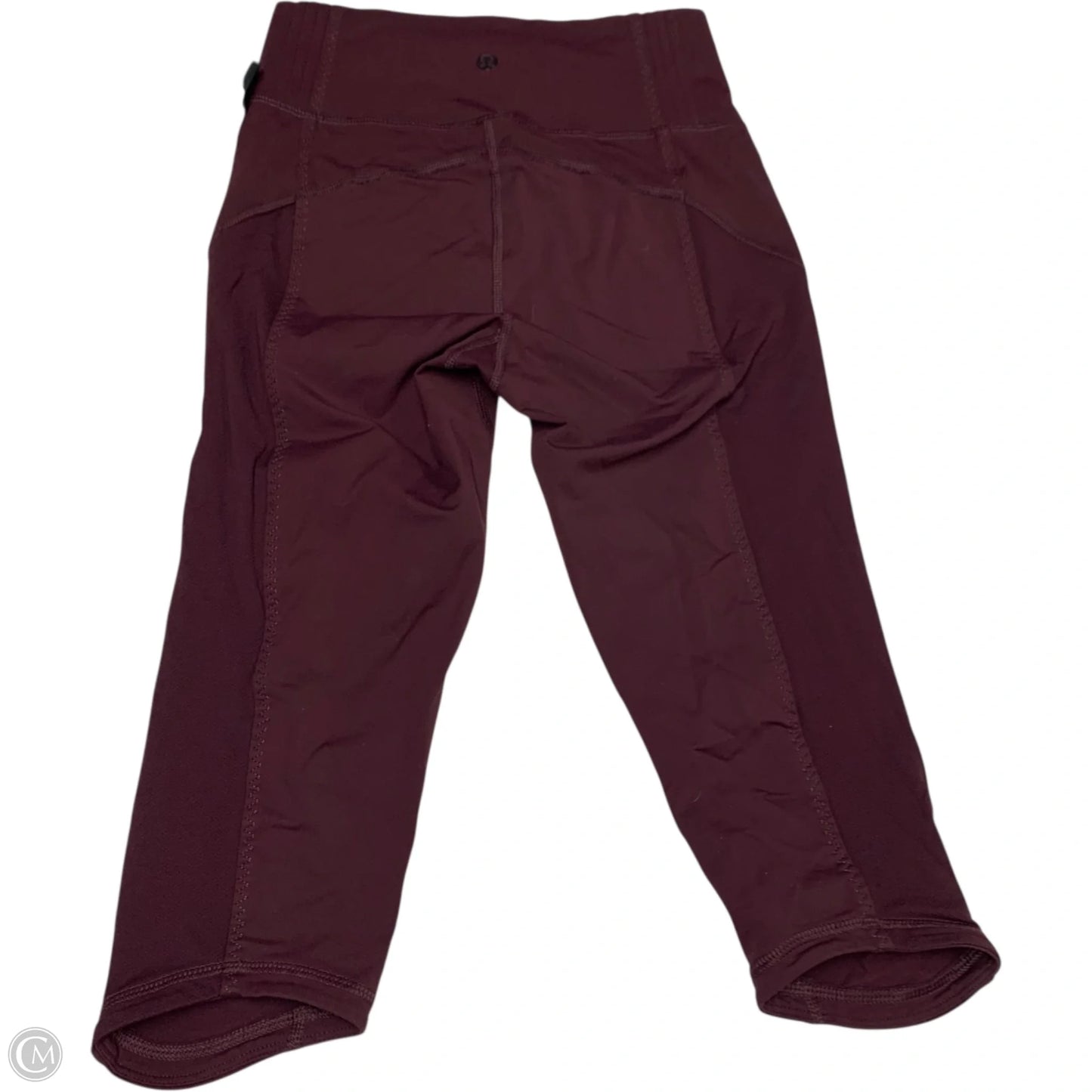 Athletic Leggings Capris By Lululemon In Purple, Size: S