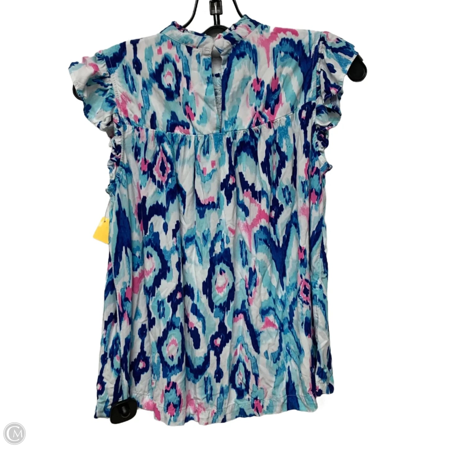 Top Short Sleeve By Crown And Ivy In Blue & Pink, Size: Xs