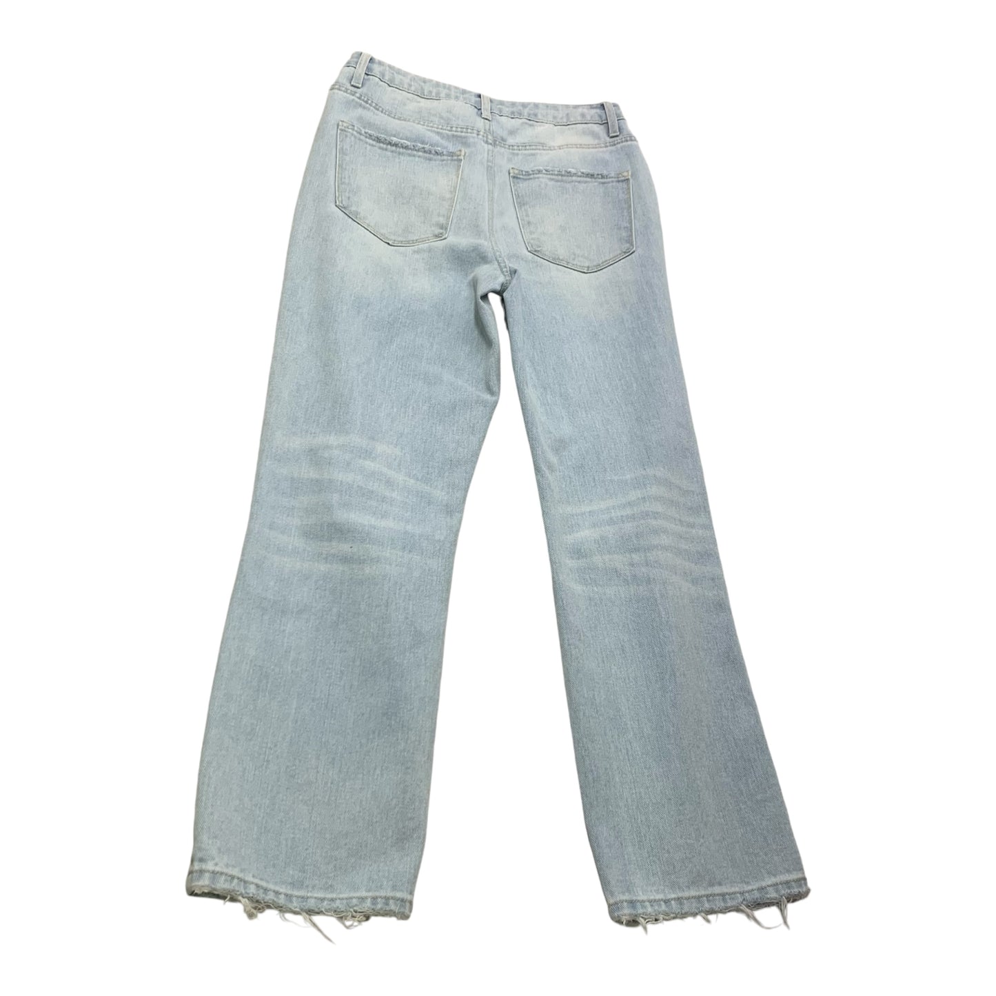 Jeans Straight By Vervet In Blue Denim, Size: 2