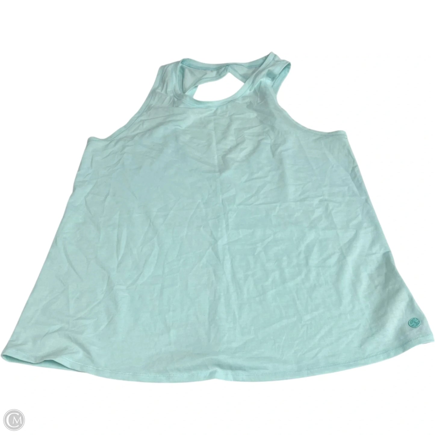 Top Sleeveless Designer By Lilly Pulitzer In Blue, Size: Xl