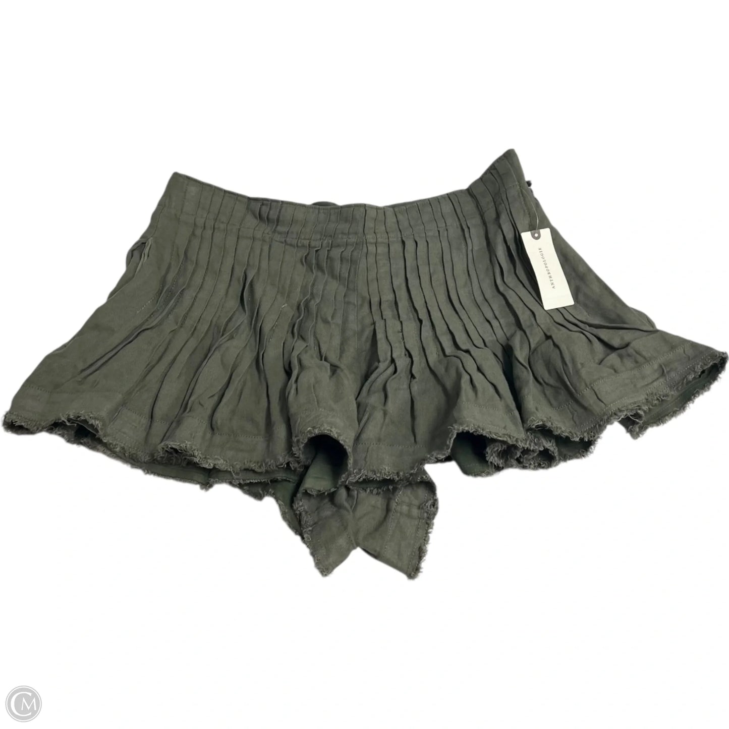 Shorts By Anthropologie In Green, Size: 10