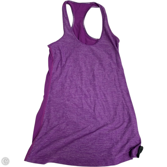 Athletic Tank Top By Lululemon In Purple, Size: S
