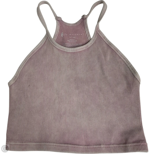 Athletic Tank Top By Free People In Purple, Size: M