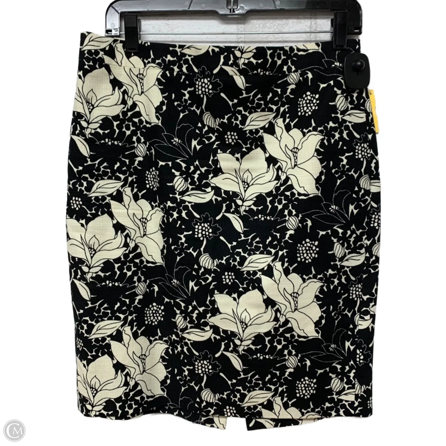 Skirt Mini & Short By J. Crew In Black & Cream, Size: S