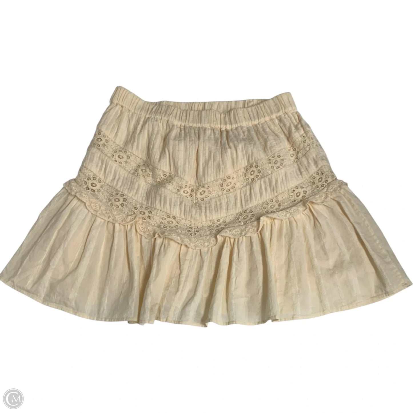 Skirt Mini & Short By loveshackfancy In Cream, Size: S