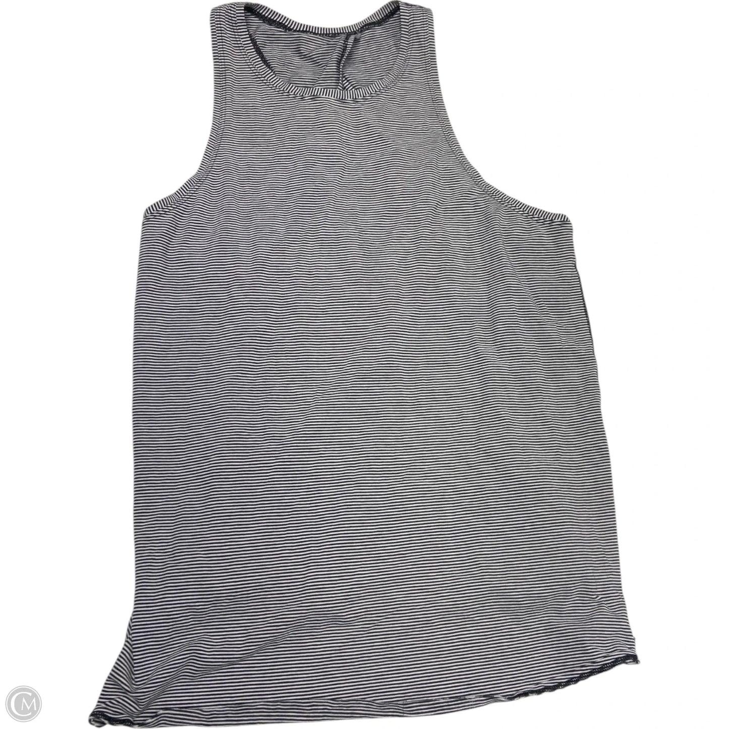 Athletic Tank Top By Lululemon In Striped Pattern, Size: S