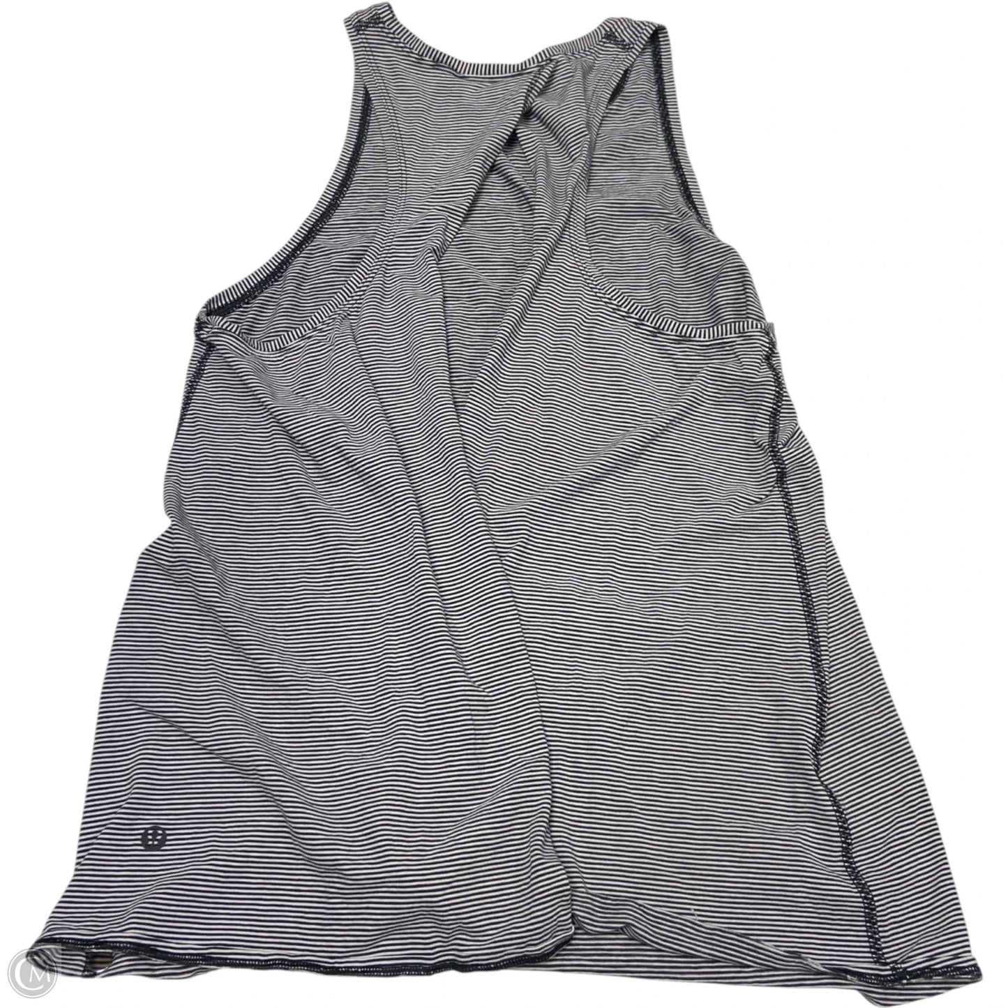 Athletic Tank Top By Lululemon In Striped Pattern, Size: S