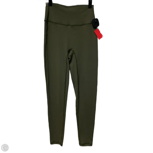 Athletic Leggings By Riot Swim In Green, Size: S