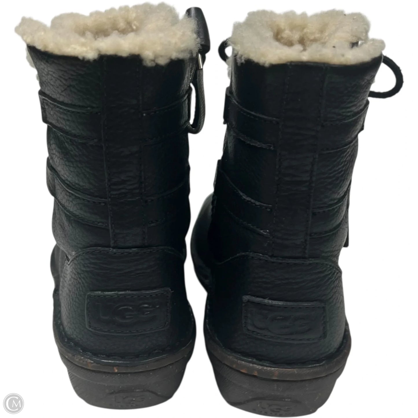 Boots Designer By Ugg In Black, Size: 7