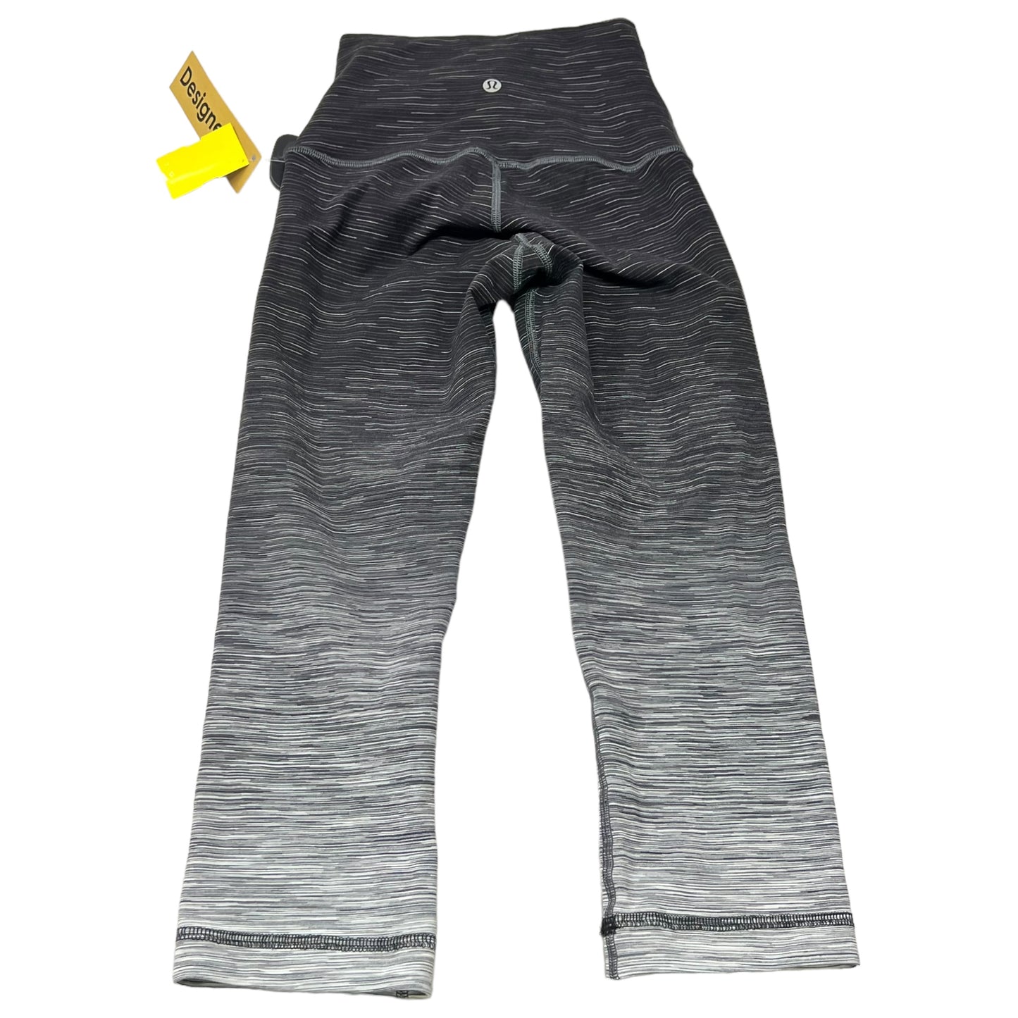 Athletic Capris By Lululemon In Grey, Size: S