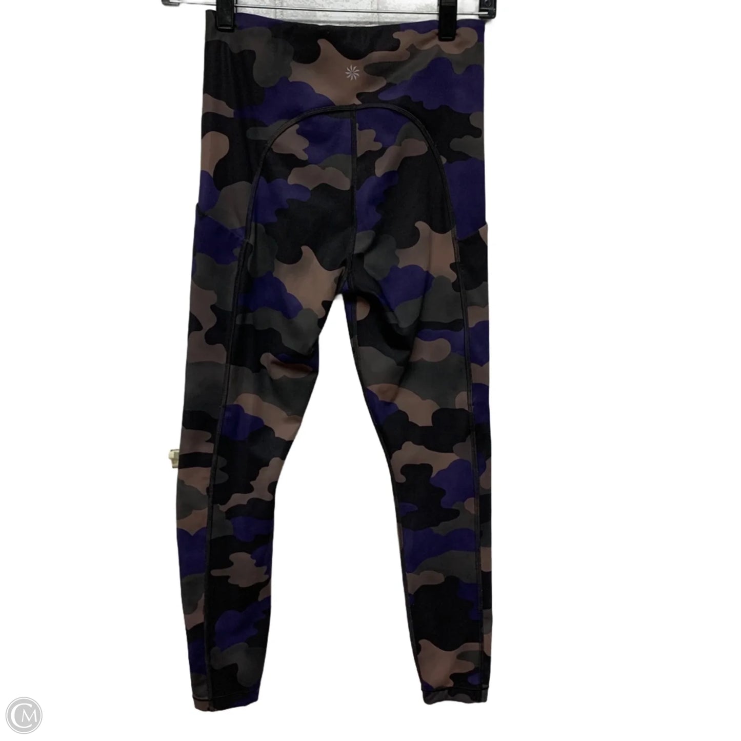 Athletic Leggings By Athleta In Camouflage Print, Size: Xs