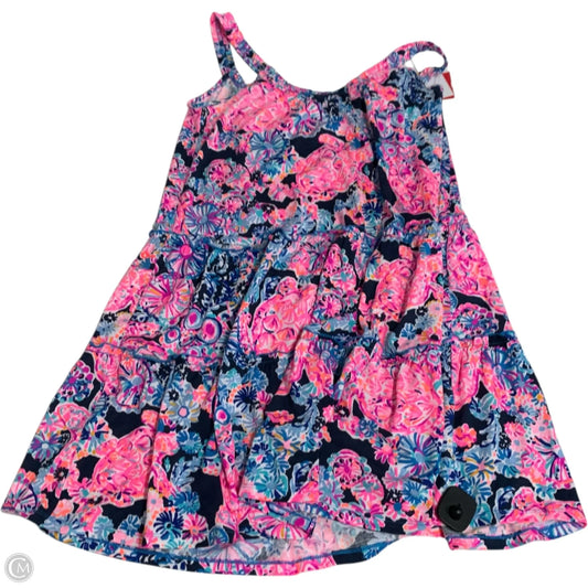 Dress Designer By Lilly Pulitzer In Blue & Pink, Size: S