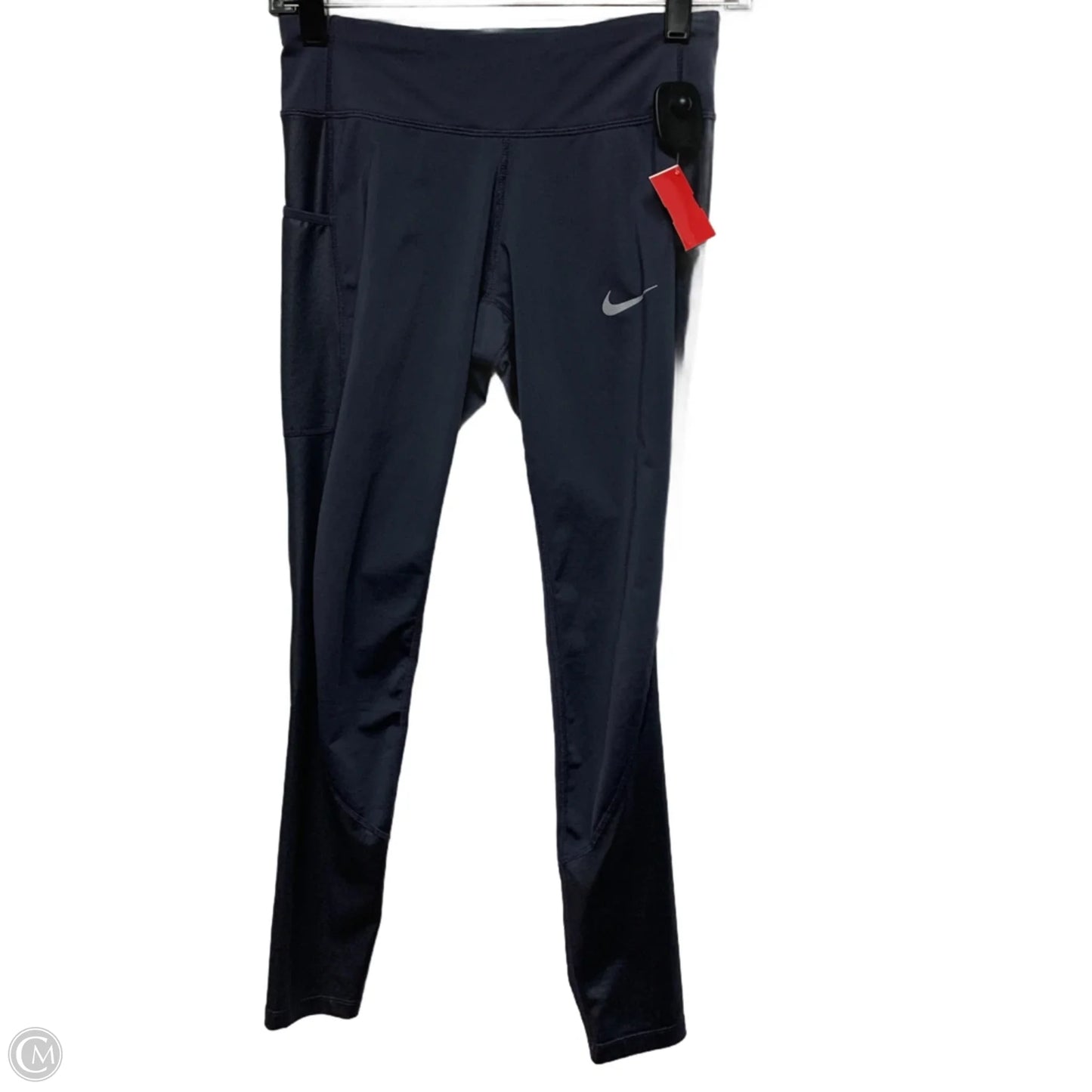 Athletic Leggings By Nike Apparel In Blue, Size: Xs