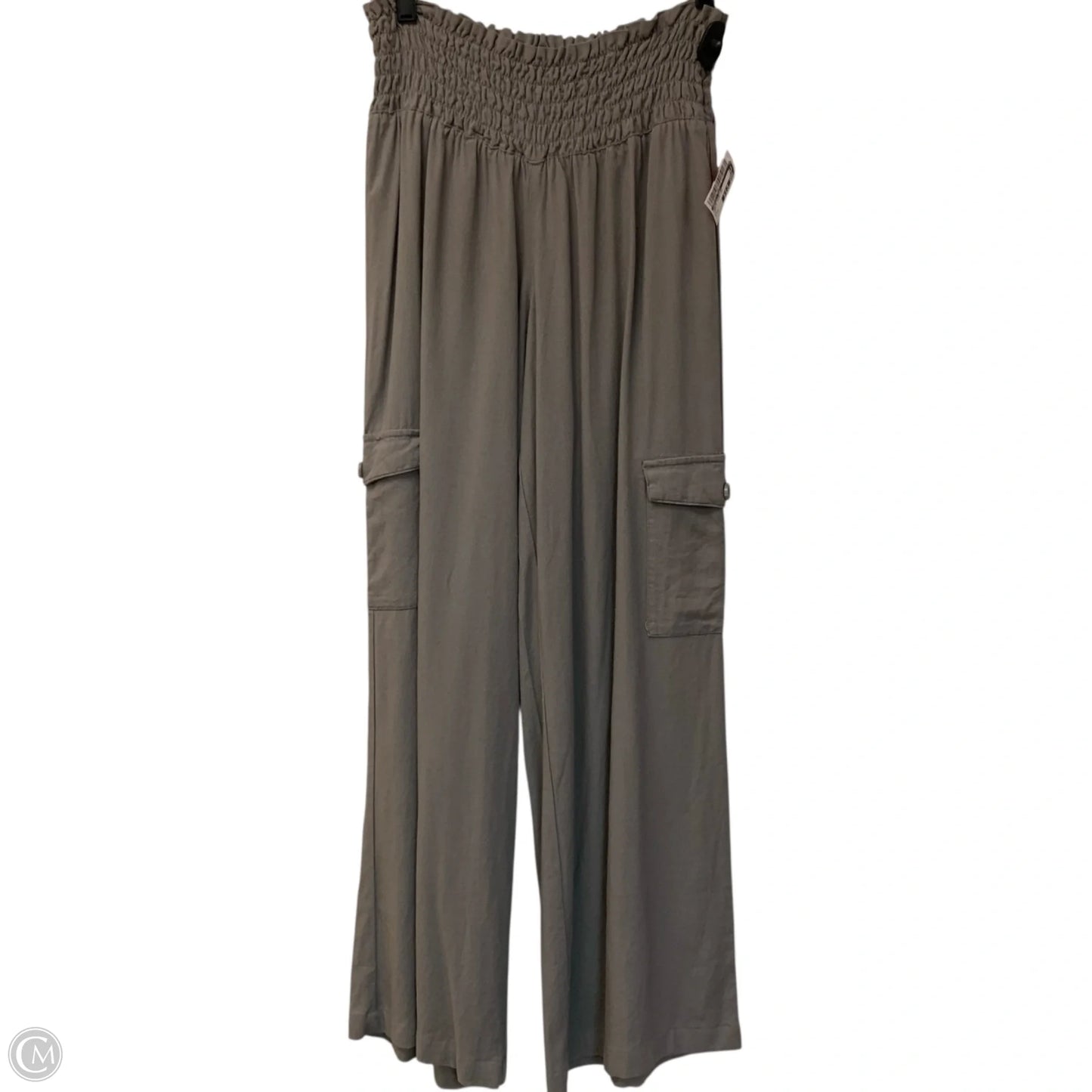 Pants Wide Leg By Happily Grey In Grey, Size: M
