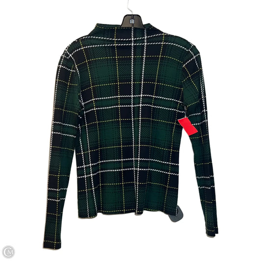 Top Long Sleeve By Ann Taylor In Green, Size: S