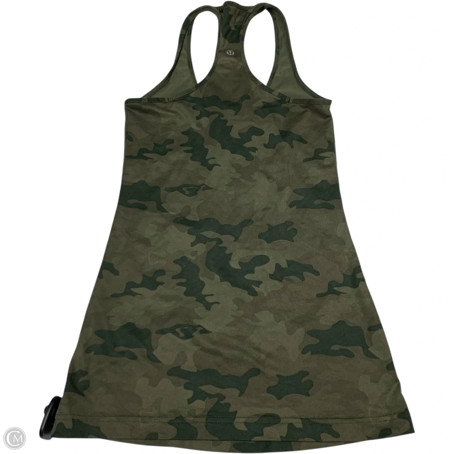 Athletic Tank Top By Lululemon In Camouflage Print, Size: S