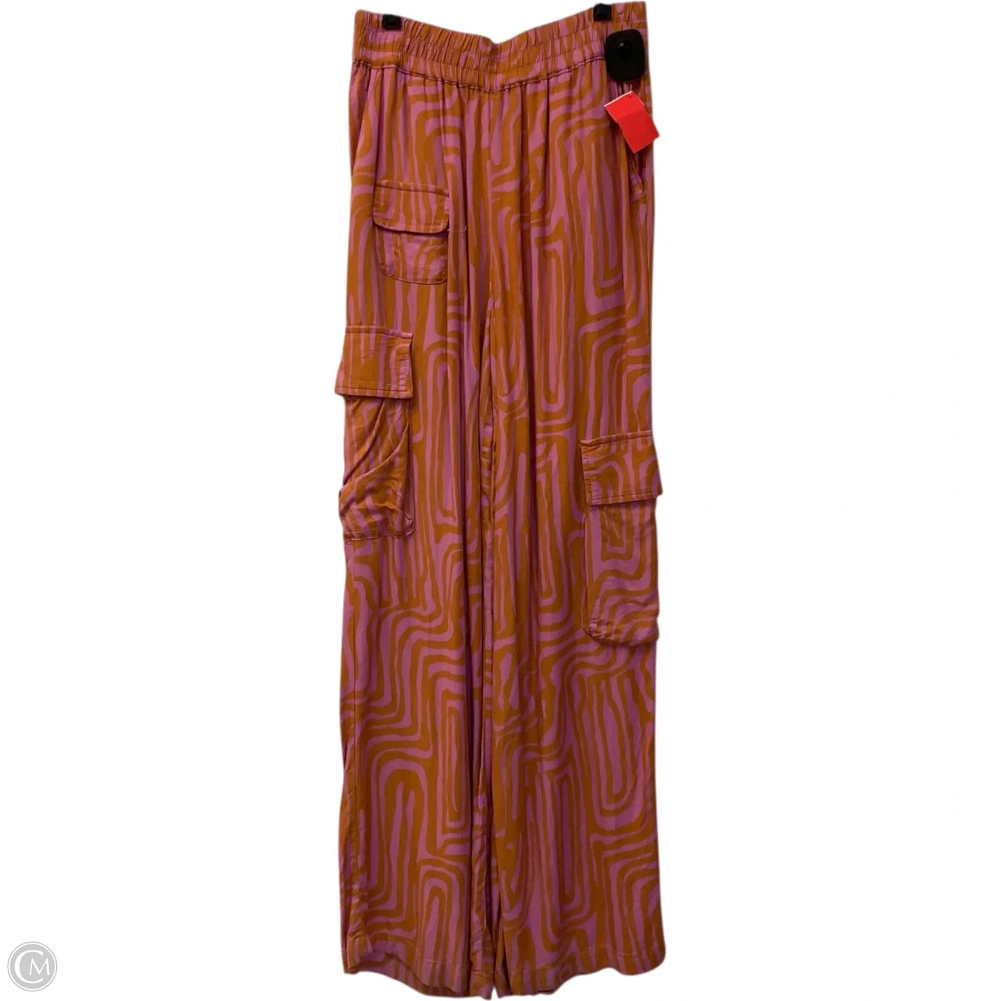 Pants Lounge By Urban Outfitters In Orange & Pink, Size: S