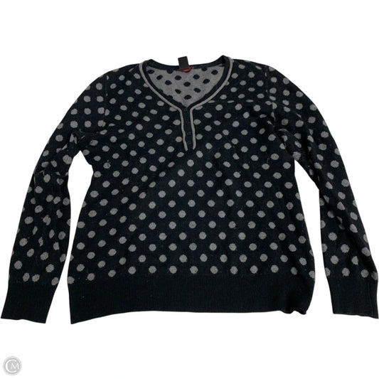 Sweater By alison sheri In Polkadot Pattern, Size: Xl
