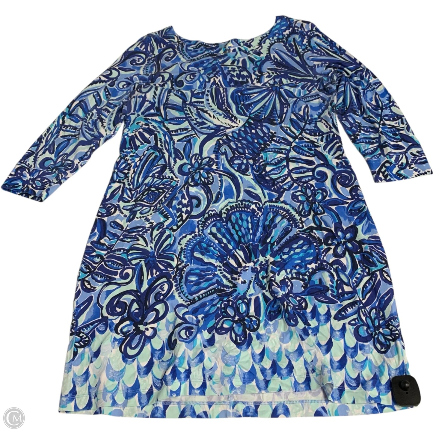 Dress Designer By Lilly Pulitzer In Blue, Size: Xl