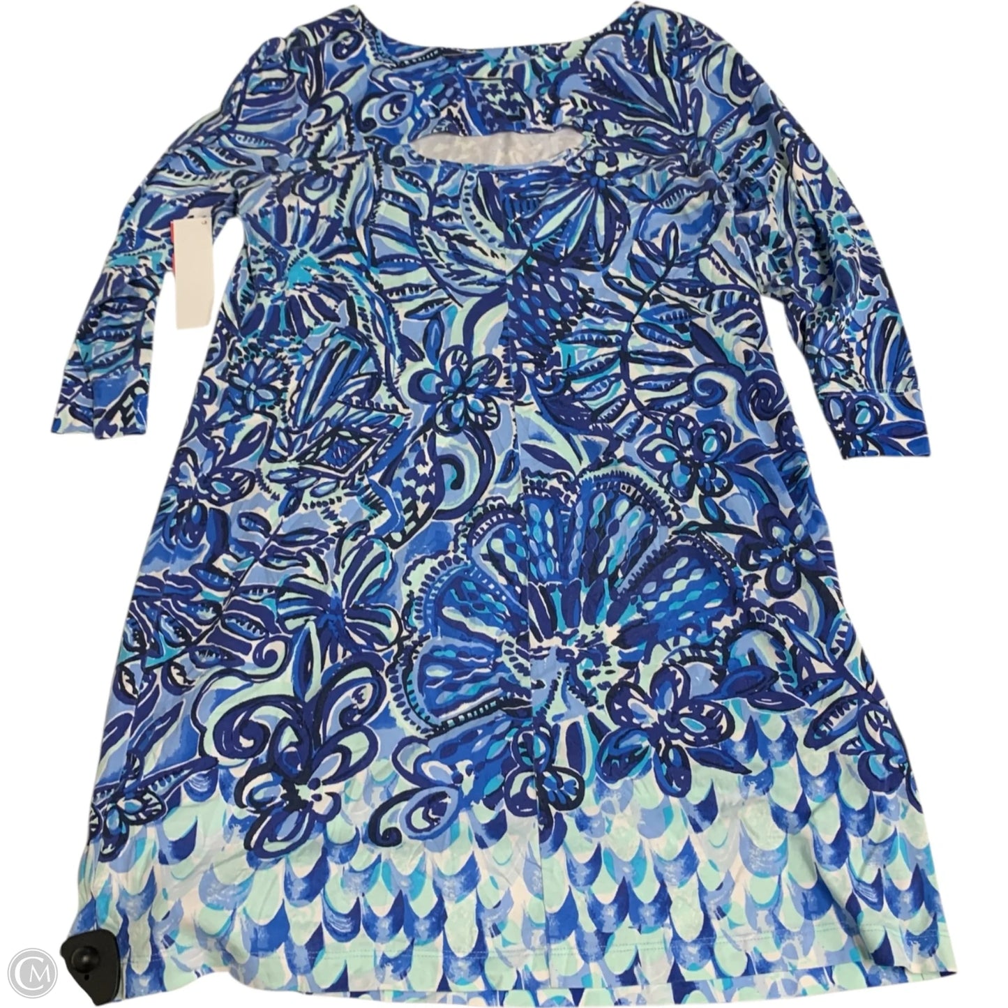 Dress Designer By Lilly Pulitzer In Blue, Size: Xl