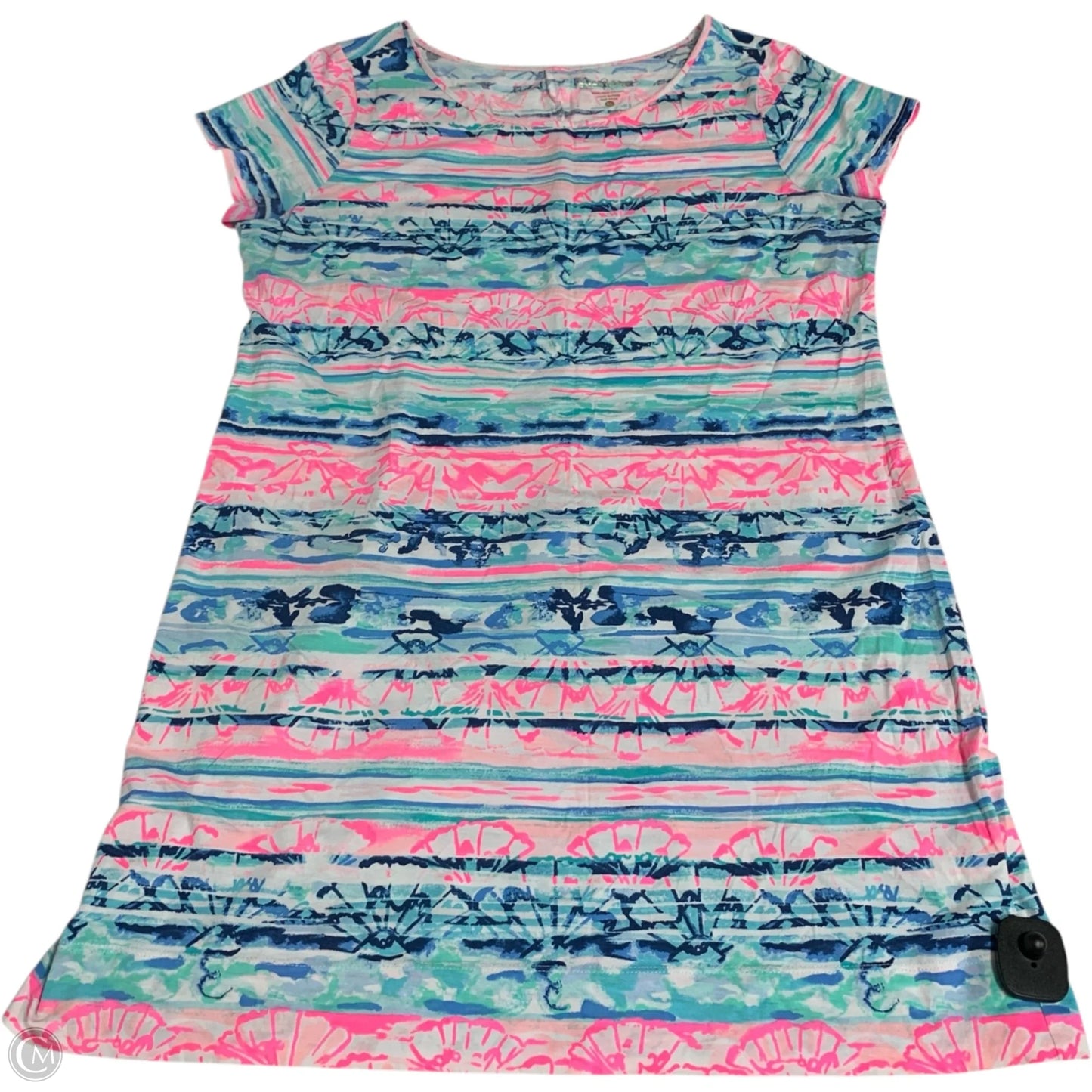 Dress Designer By Lilly Pulitzer In Blue & Pink, Size: Xl