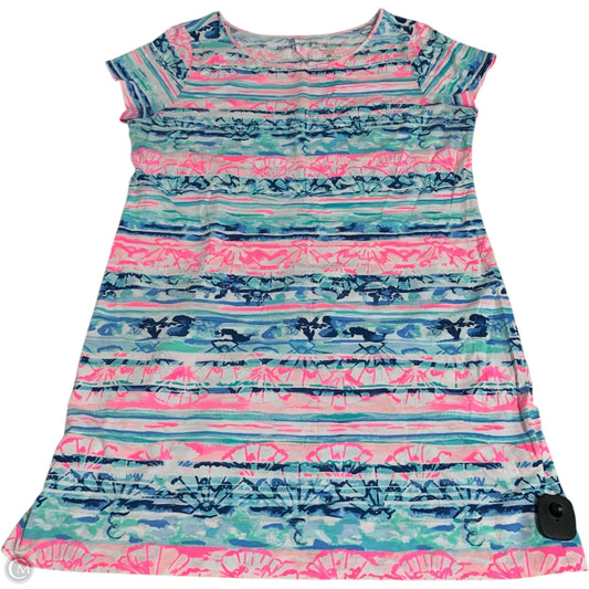 Dress Designer By Lilly Pulitzer In Blue & Pink, Size: Xl