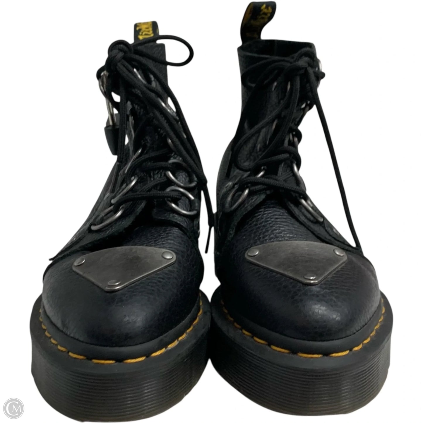 Boots Combat By Dr Martens In Black, Size: 8