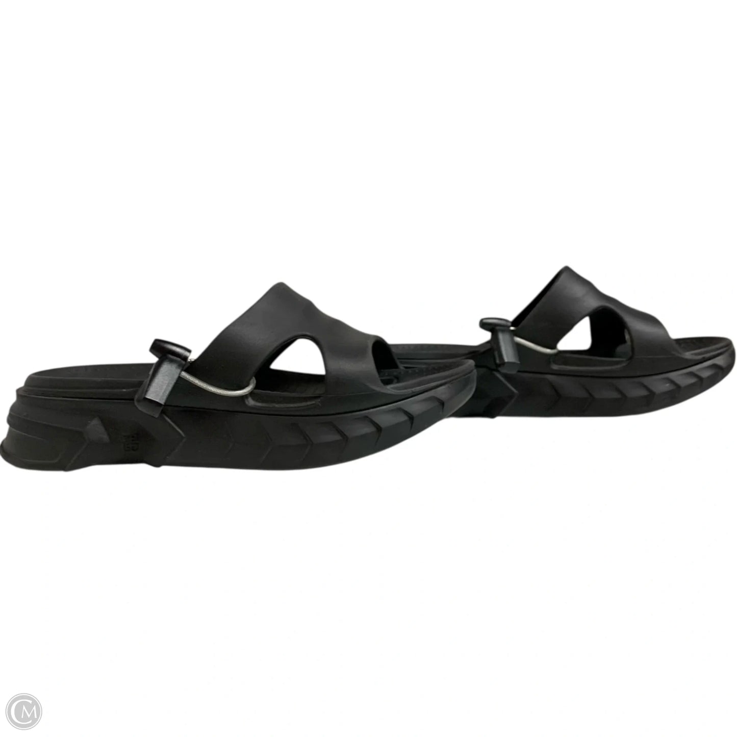 Sandals Luxury Designer By Givenchy In Black, Size: 9
