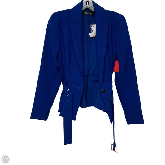 Blazer By New York And Co In Blue, Size: Xs