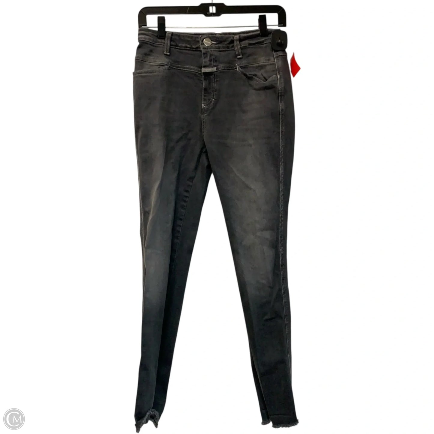Jeans Skinny By Closed In Grey Denim, Size: 8