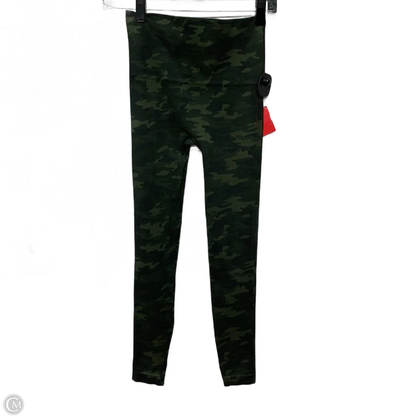 Athletic Leggings By Spanx In Camouflage Print, Size: S