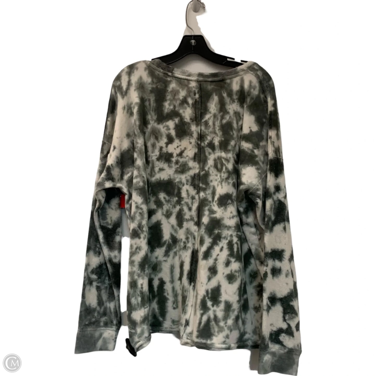 Top Long Sleeve By Wonderly In Green, Size: 1x