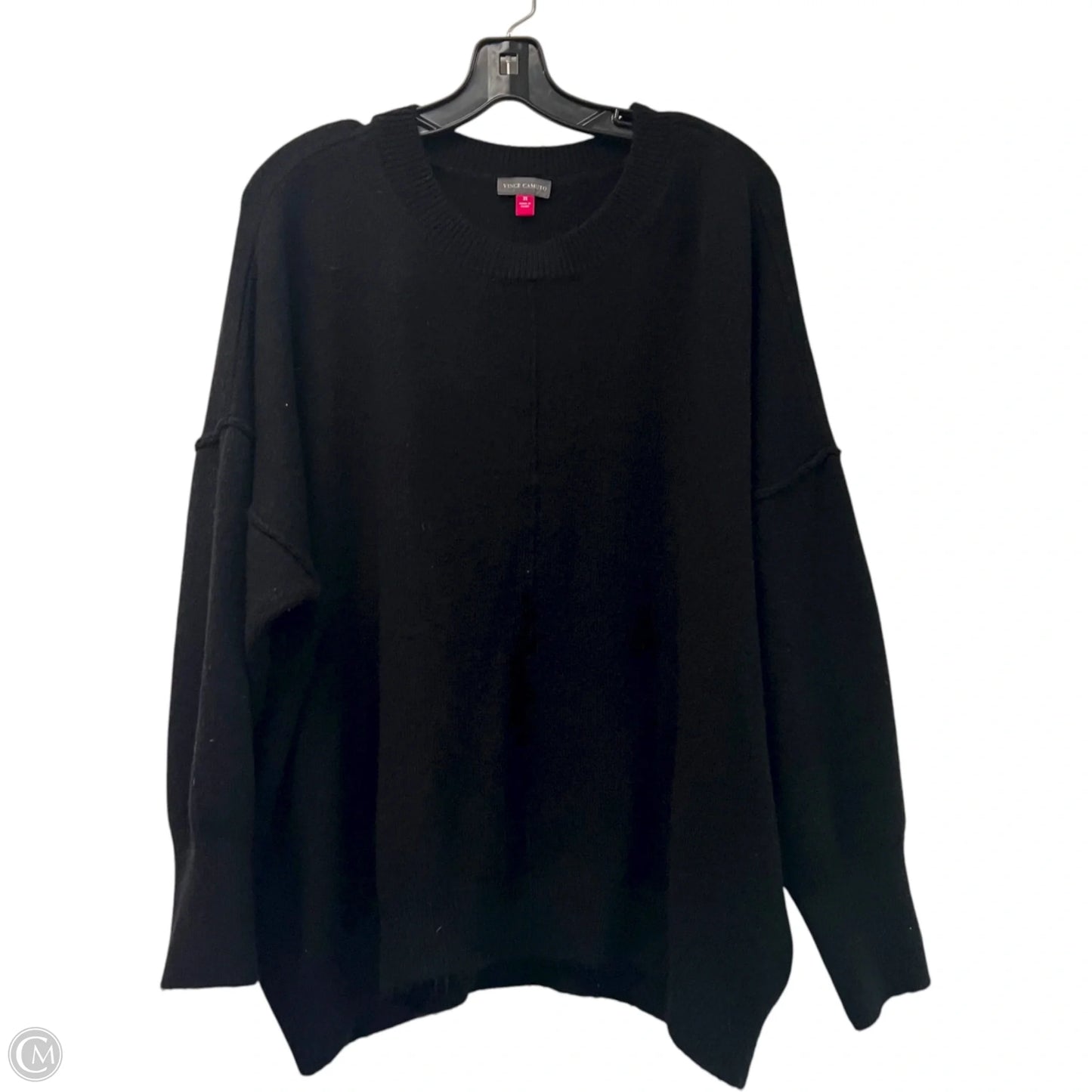 Sweater By Vince Camuto In Black, Size: 3x