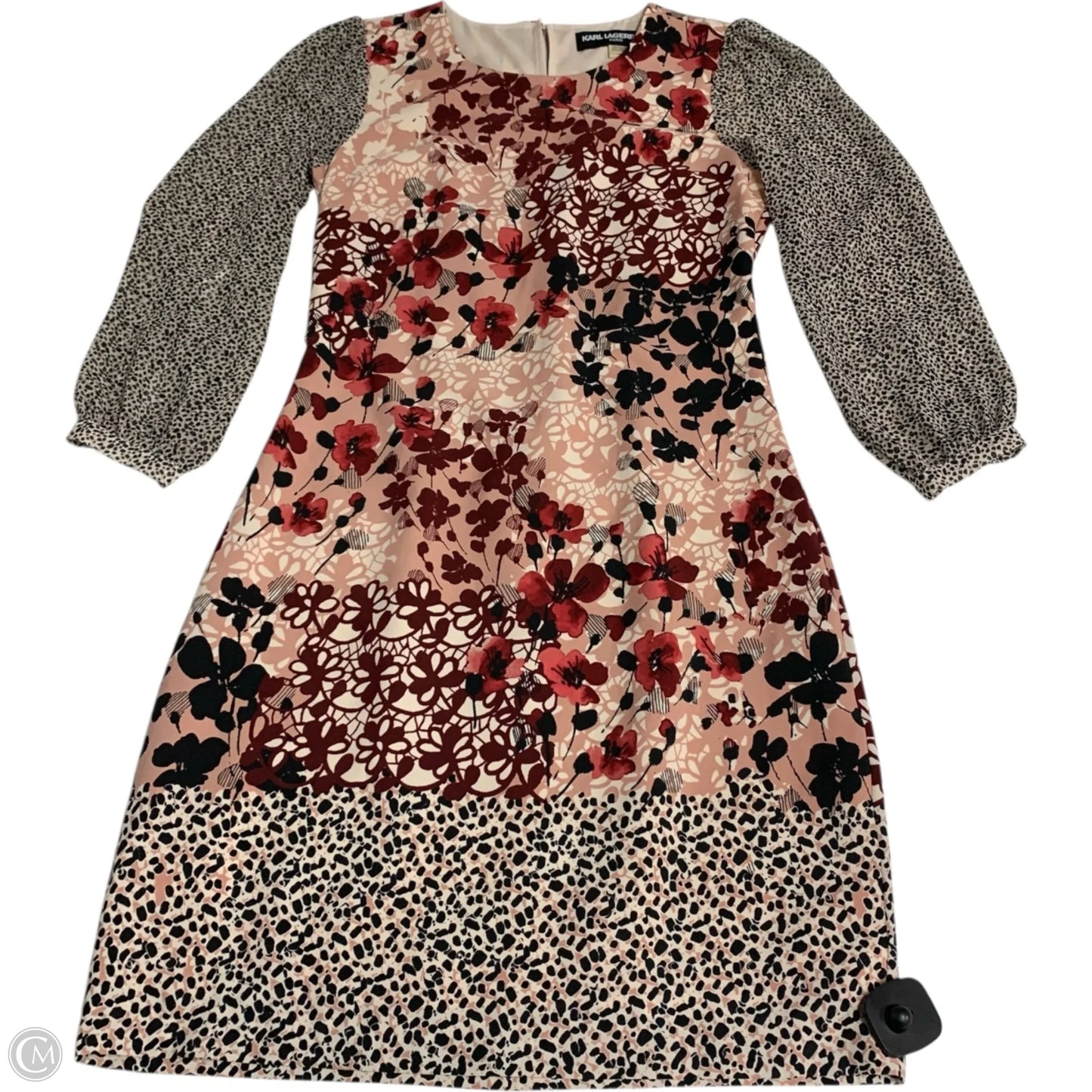 Dress Designer By Karl Lagerfeld In Pink, Size: Xs