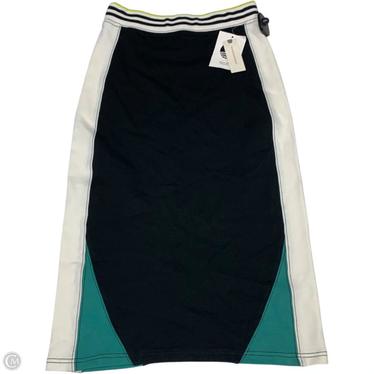 Skirt Midi By Daily Practice By Anthropologie In Black & White, Size: Xxs