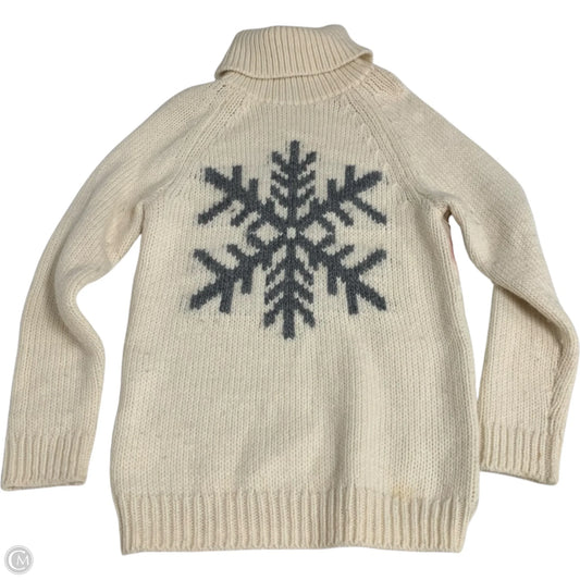 Sweater By Gap In Cream, Size: S