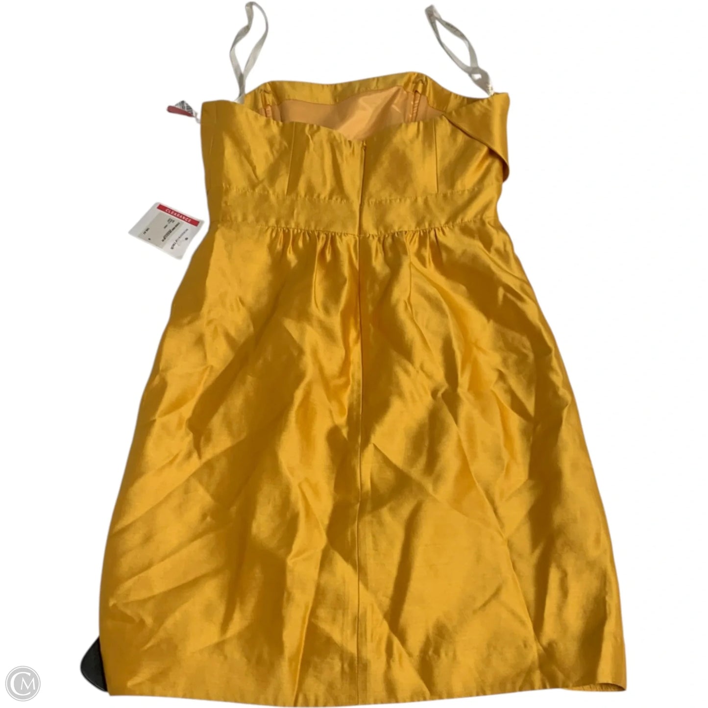 Dress Party Short By Shoshanna In Yellow, Size: Xs