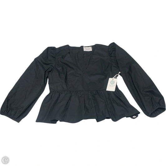 Top Long Sleeve By Hyacinth House In Black, Size: M