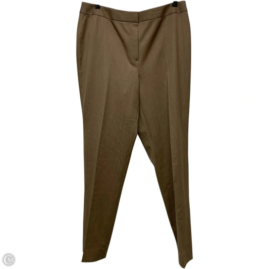 Pants Designer By Lafayette 148 In Brown, Size: 10