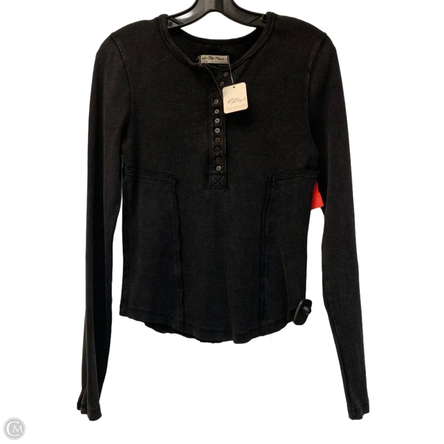 Top Long Sleeve By We The Free In Grey, Size: M