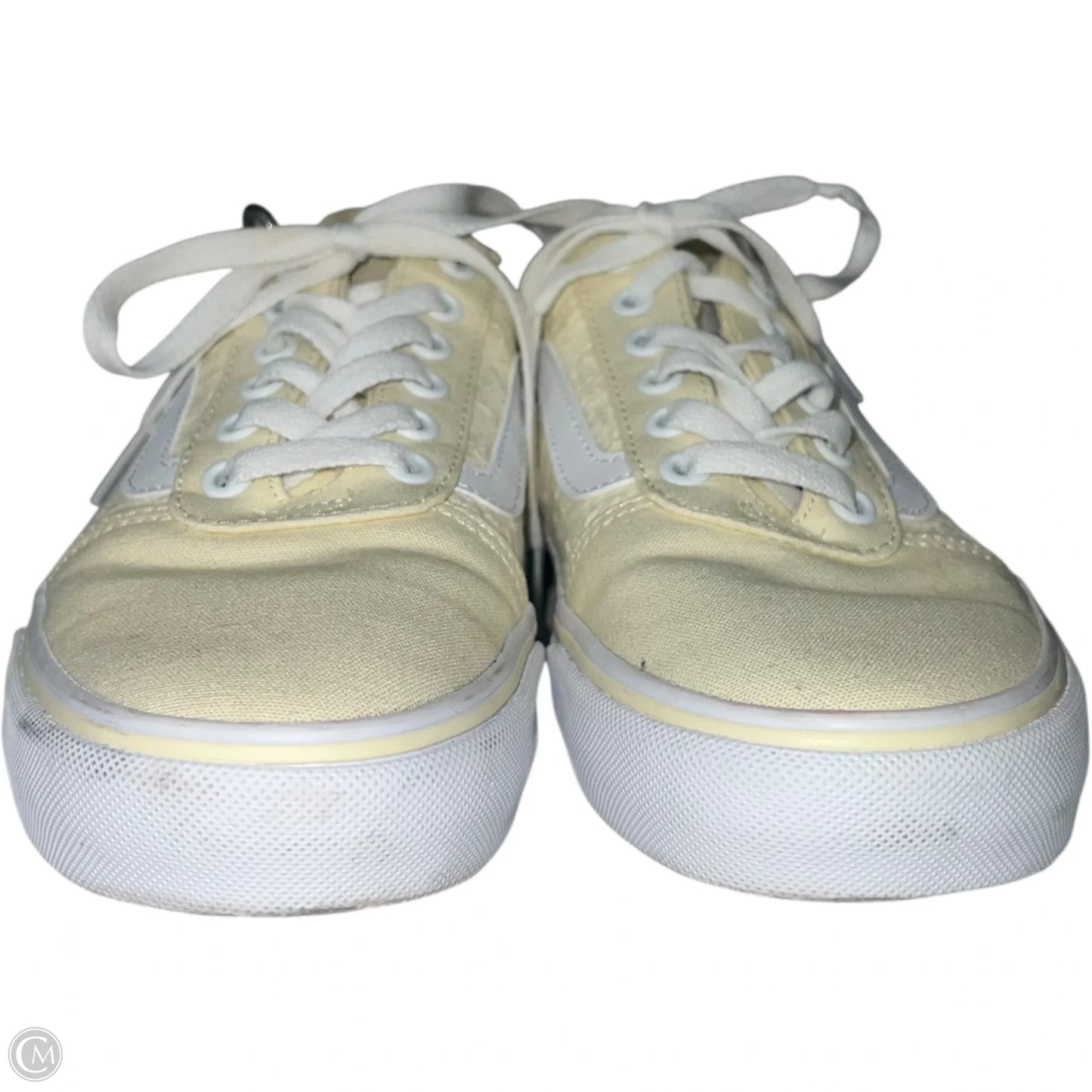 Shoes Sneakers By Vans In Yellow, Size: 7