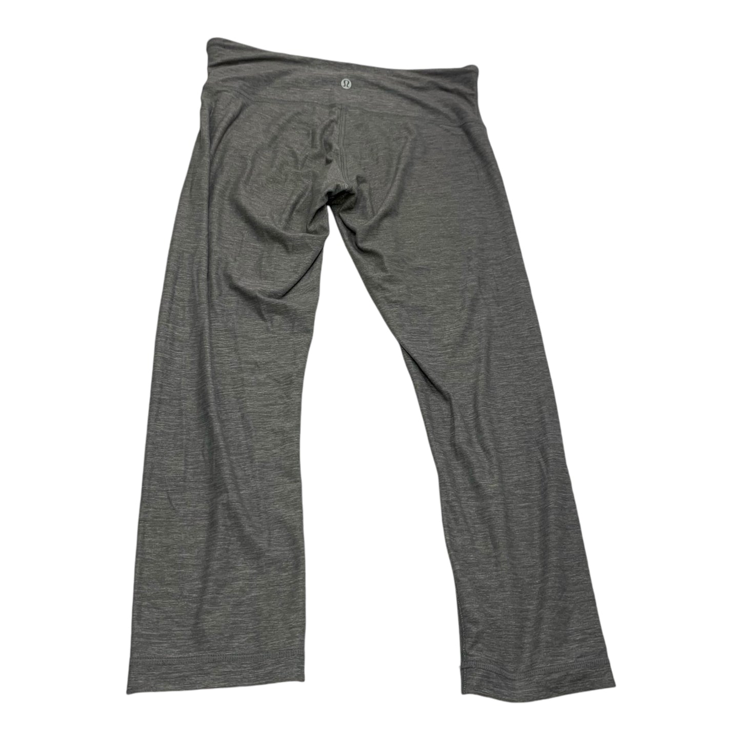 Athletic Capris By Lululemon In Grey, Size: S