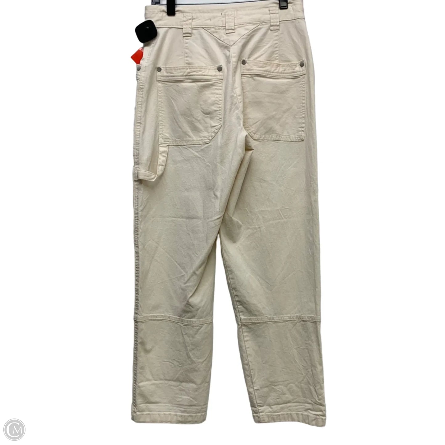 Jeans Straight By Maeve In Cream Denim, Size: 4