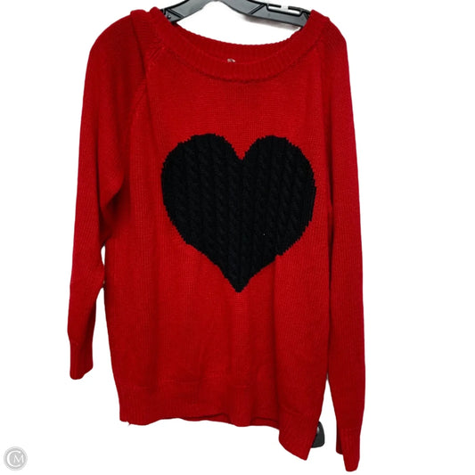 Sweater In Red, Size: Xl