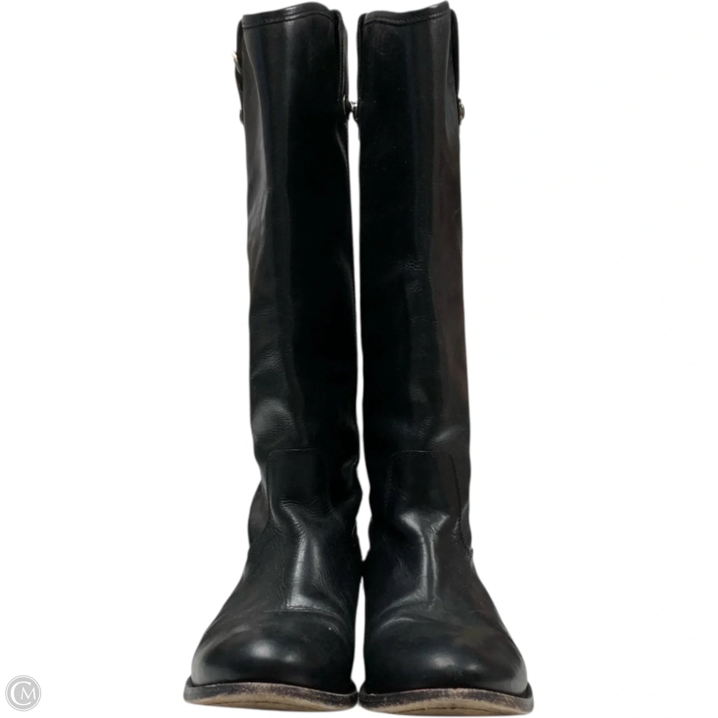 Boots Designer By Frye In Black, Size: 8.5