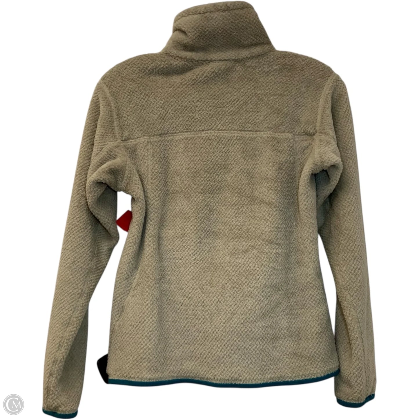 Sweatshirt Collar By Patagonia In Beige, Size: S